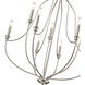 Senoia 9 Light 32.5 inch Brushed Nickel Chandelier Ceiling Light